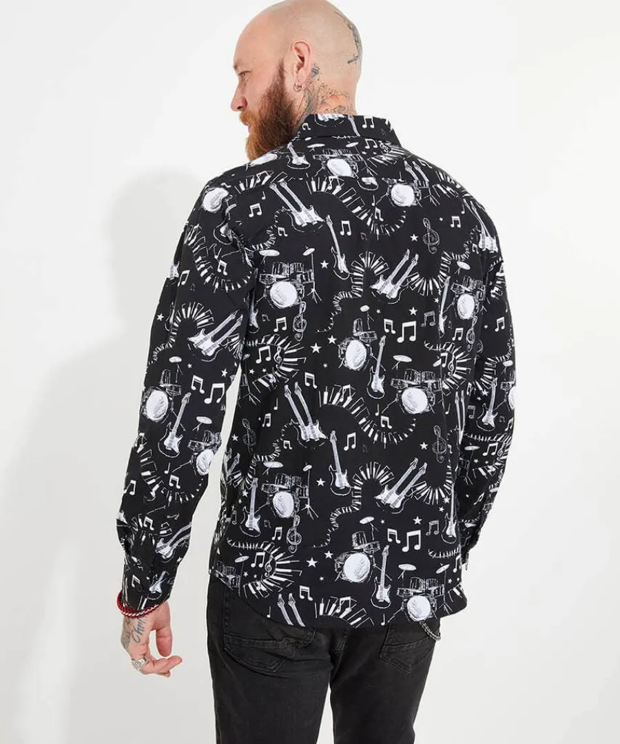 tune_time_shirt_4.webp Fashion Joe Browns Tune Time Shirt Black