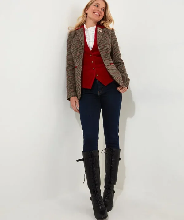 Hot Joe Browns Ultimate Heritage Blazer Brown