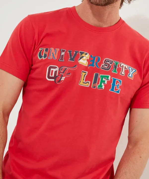 Outlet Joe Browns University Of Life Tee Red