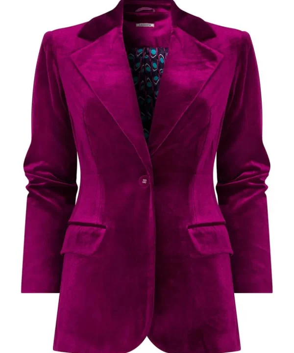 Outlet Joe Browns Valencia Velour Jacket Pink