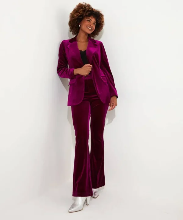Outlet Joe Browns Valencia Velour Jacket Pink