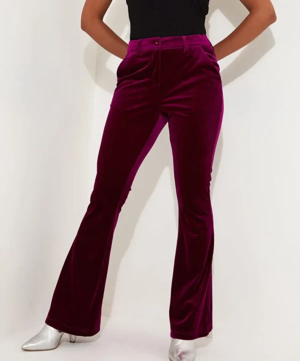 Best Joe Browns Valencia Velour Trousers Pink