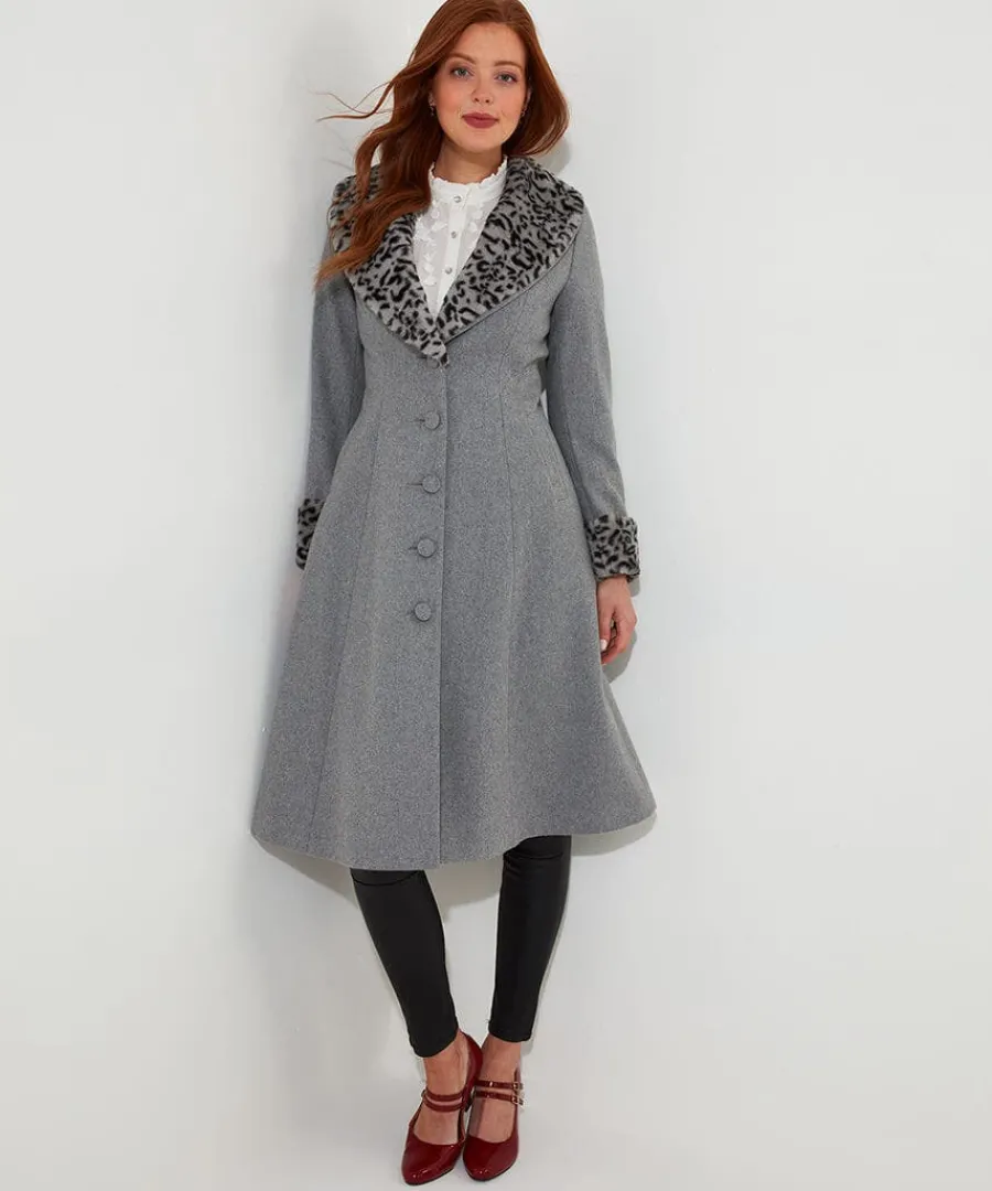 very_vintage_coat_2.webp Cheap Joe Browns Very Vintage Coat Grey
