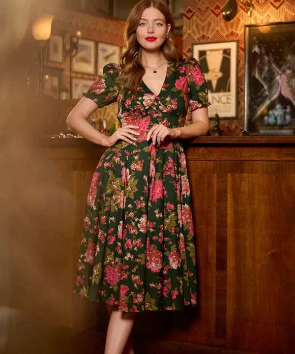 Discount Joe Browns Vintage Dreams Dress Green