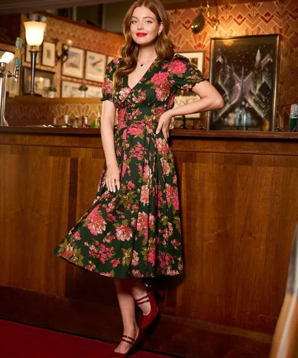 Discount Joe Browns Vintage Dreams Dress Green