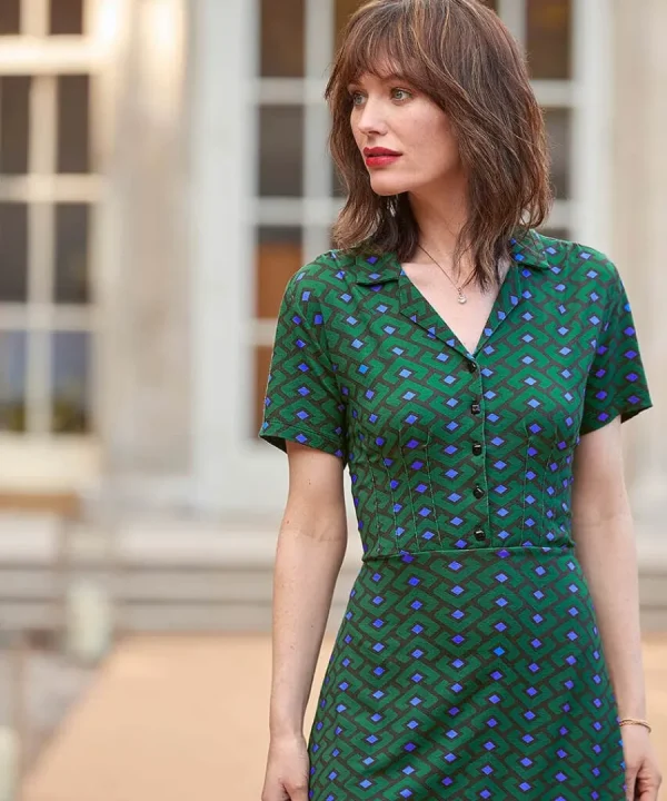 Cheap Joe Browns Vintage Vibes Jersey Dress Green