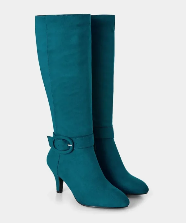 Discount Joe Browns Walk This Way Buckle Boots Teal