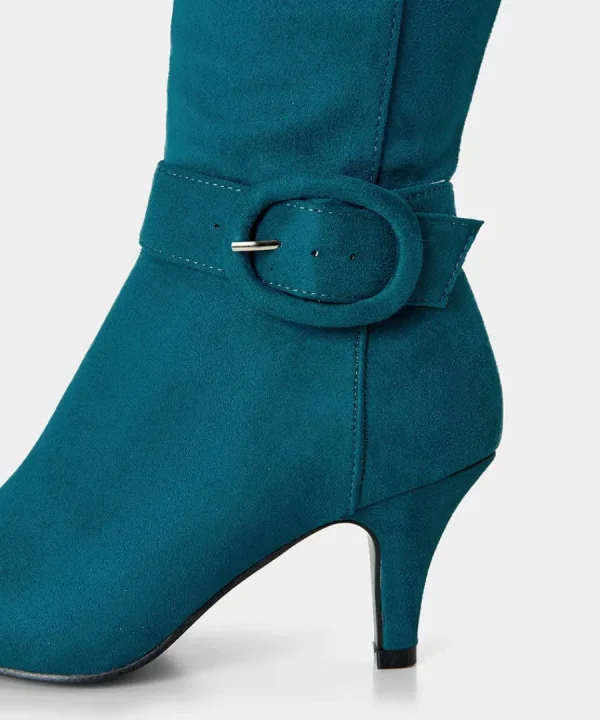 Discount Joe Browns Walk This Way Buckle Boots Teal