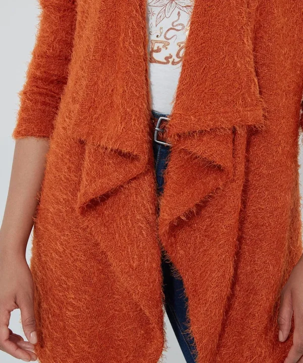 Cheap Joe Browns Waterfall Cardigan Orange