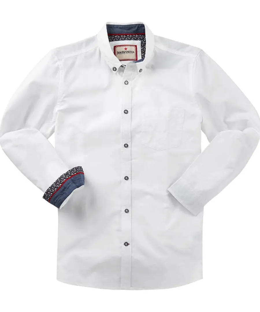 white_oxford_shirt_0.webp Sale Joe Browns Oxford Shirt White