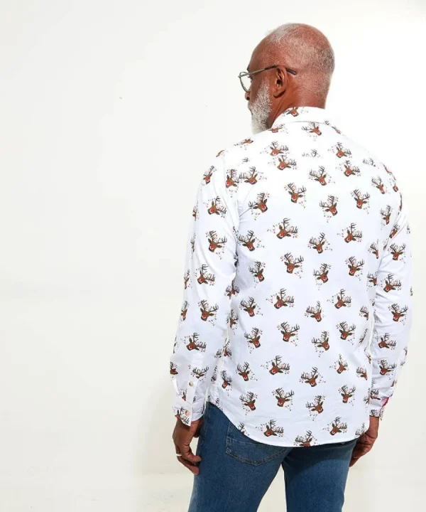 Hot Joe Browns Wild At Heart Shirt White