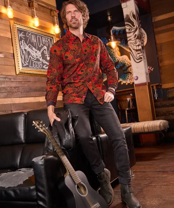 Discount Joe Browns Wild Flower Shirt Toffee