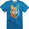 Store Joe Browns Wild Wolf Tee Blue