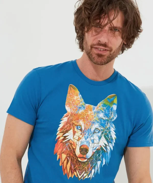 Store Joe Browns Wild Wolf Tee Blue