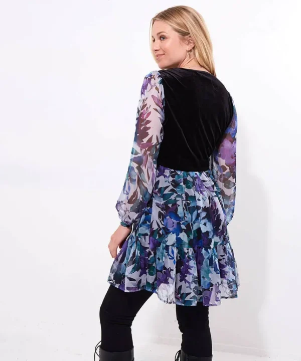 Store Joe Browns Willow Floaty Tunic Blue