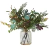 Best Joe Browns Winter's Wish Rustic Eucalyptus Arrangement Green