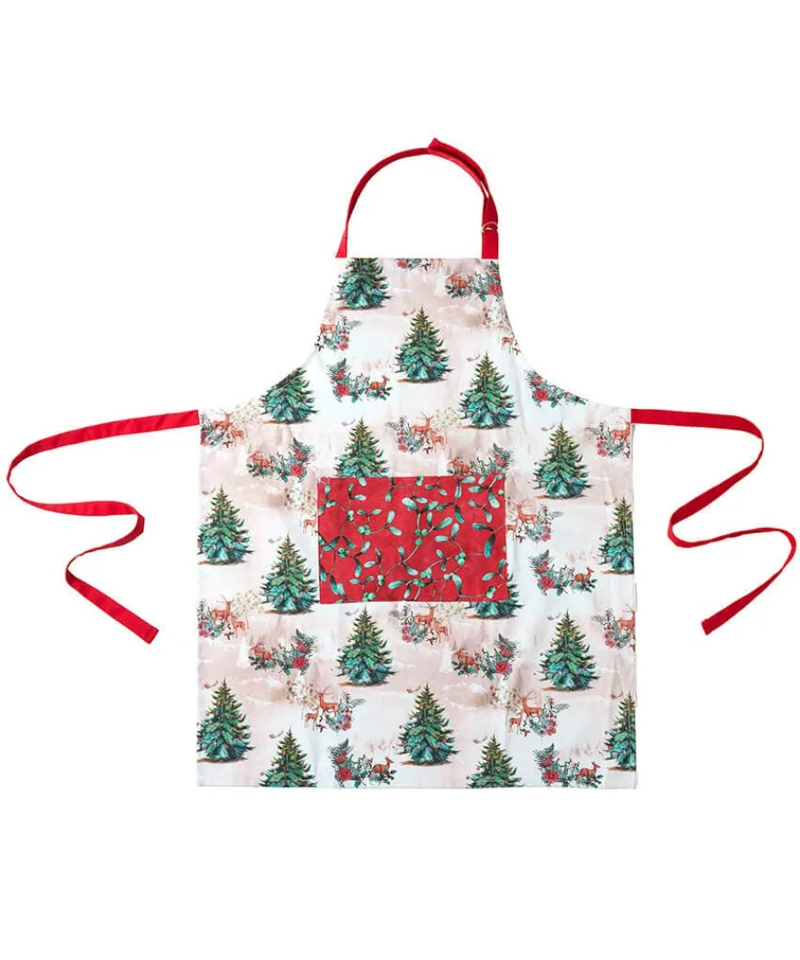 wondrous_woodland_christm_0-2.webp Discount Joe Browns Wondrous Woodland Christmas Apron Cream