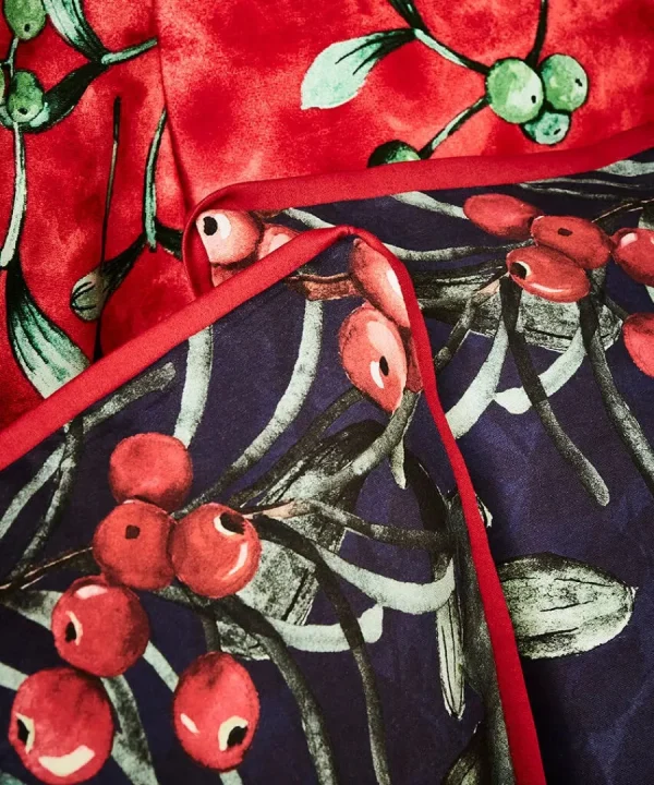 Store Joe Browns Wondrous Woodland Festive Reversible Duvet Set Blue