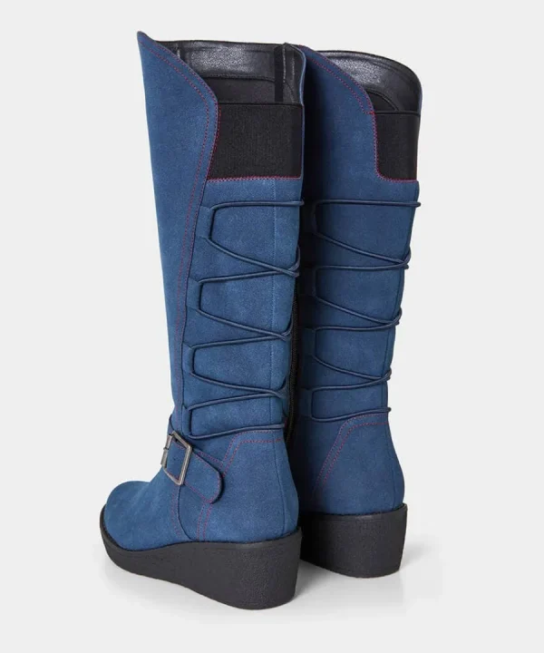 Cheap Joe Browns Woodland Walk Tall Boots Blue