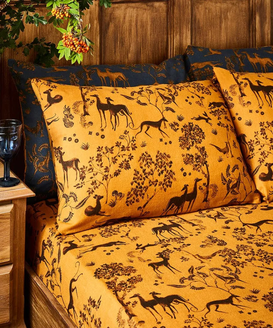 woodland_wanderer_brushed_0-1.webp Online Joe Browns Woodland Wanderer Brushed Cotton Matching Bedding Orange