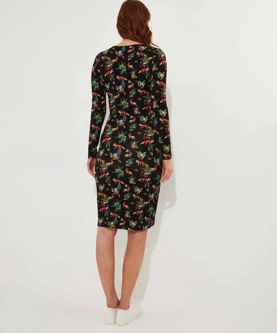 woodland_wonder_jersey_dr_3.webp Online Joe Browns Woodland Wonder Jersey Dress Black