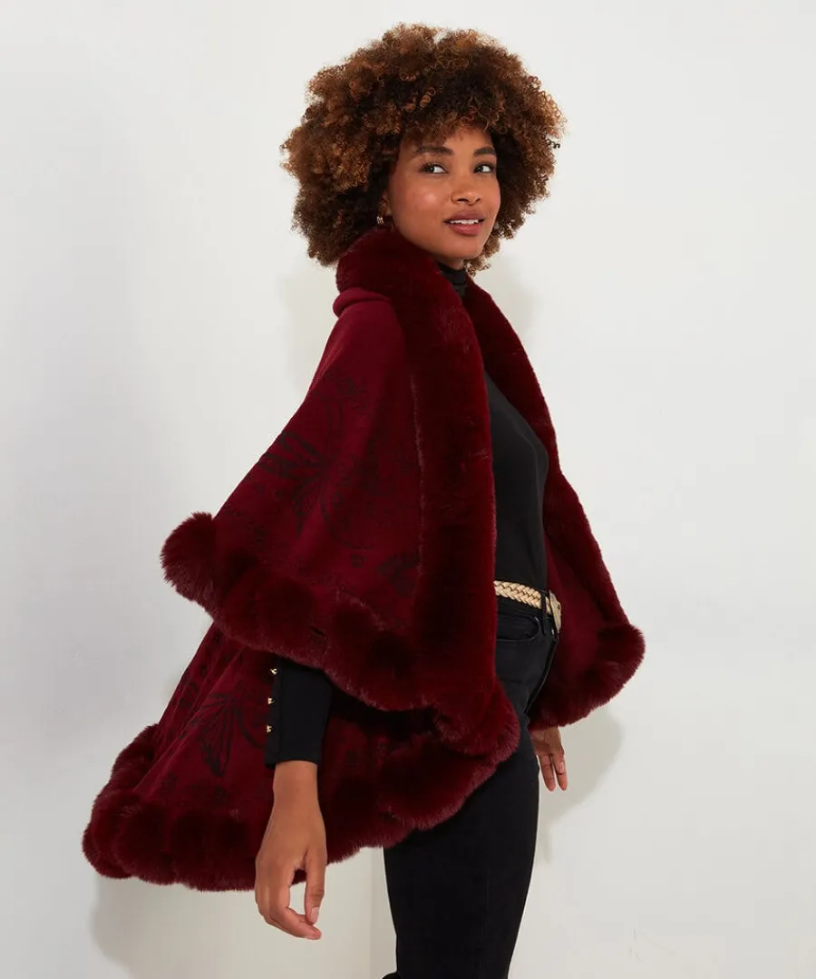 wrapped_in_elegance_faux__3.webp Cheap Joe Browns Wrapped In Elegance Faux Fur Wrap Red