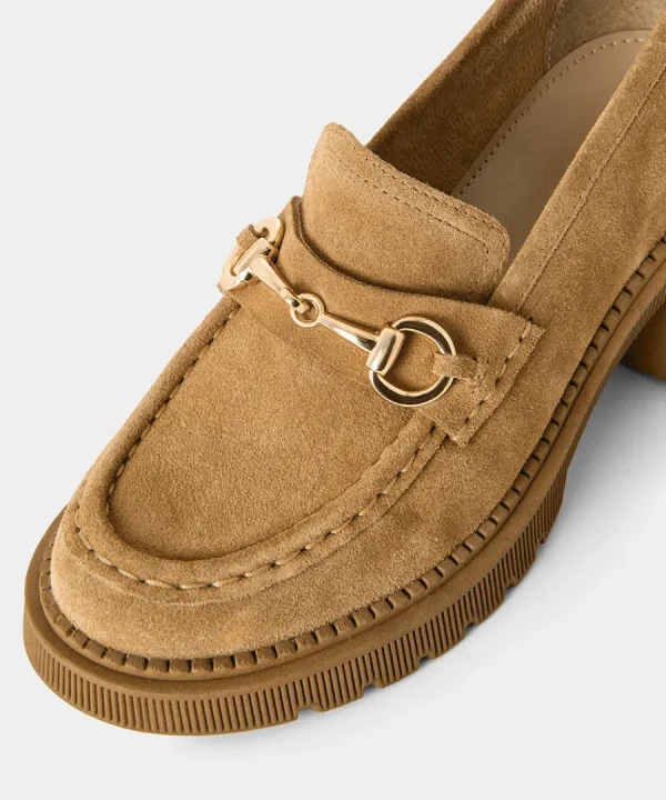Clearance Joe Browns Your Choice Chunky Suede Shoes Tan