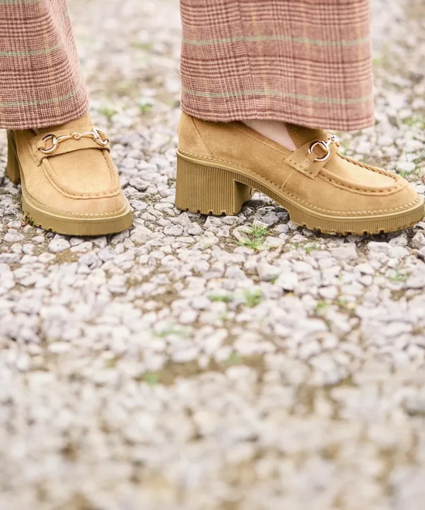 Clearance Joe Browns Your Choice Chunky Suede Shoes Tan