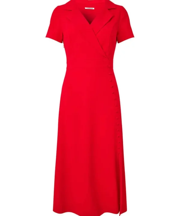 New Joe Browns Amelie Vintage Dress Red