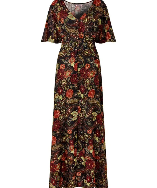 Best Sale Joe Browns Autumn Colours Dress Brown