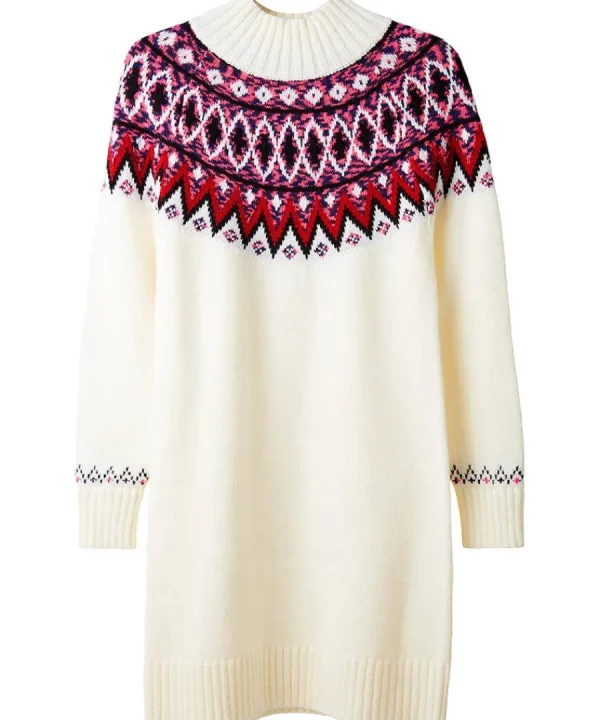 Best Sale Joe Browns Beautifully Bright Knitted Jumper Dress Cream