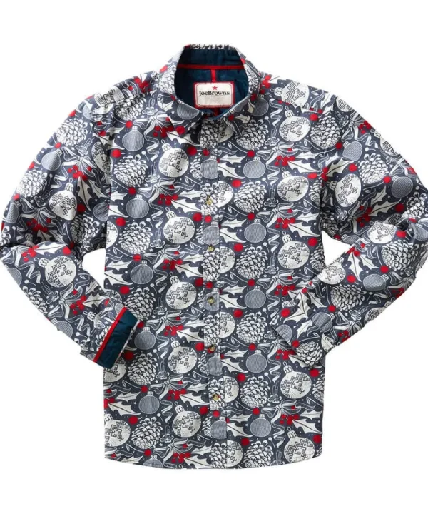 Flash Sale Joe Browns Best Baubles In Town Shirt Grey