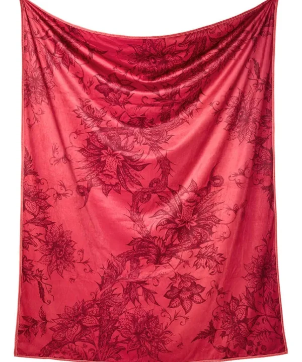 Store Joe Browns Bohemian Bloom Reversible Throw Orange