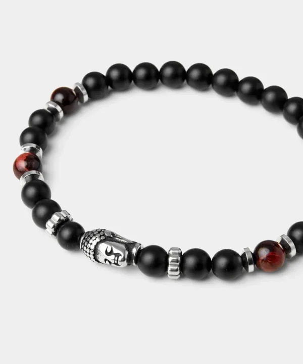 Best Sale Joe Browns Buddha Genuine Stone Bracelet Multi