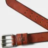 Store Joe Browns Buff Harness Distressed Leather Belt Cognac
