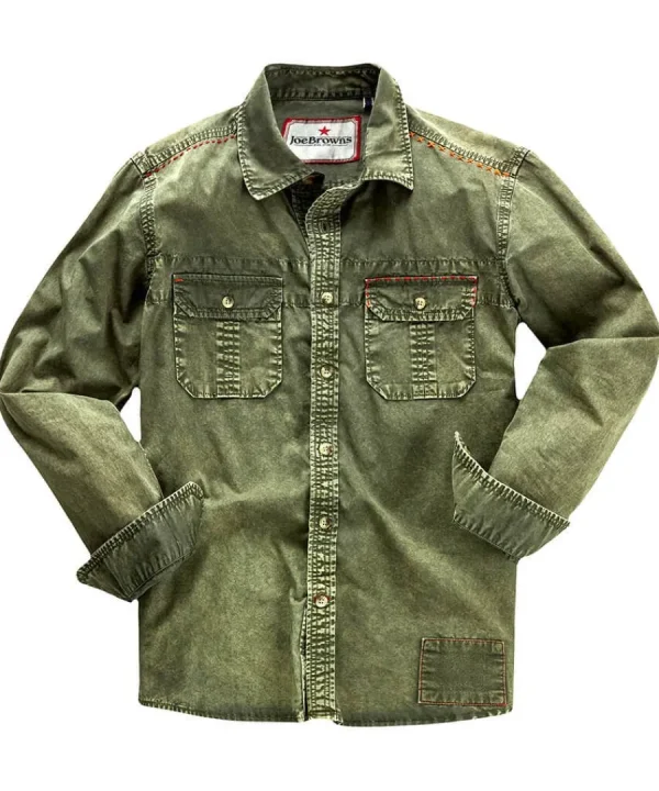 Fashion Joe Browns Charismatic Customised Shirt Khaki