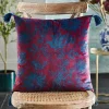 Fashion Joe Browns Cherished Chinoiserie Reversible Cushion Blue / Berry