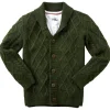 Online Joe Browns Cool In Cable Cardigan Green