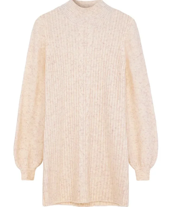 Fashion Joe Browns Cosy Nights Knitted Dress Cream