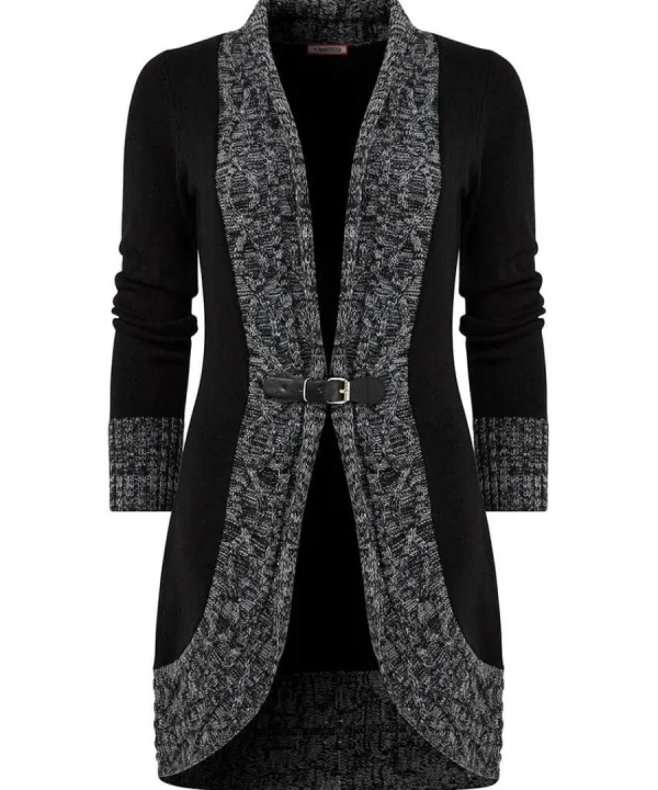 Cheap Joe Browns Curiously Cosy Buckle Cardigan Black