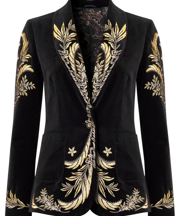 Cheap Joe Browns Decadent Drama Embroidered Boutique Jacket Black