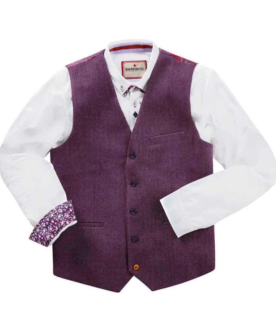 delightful_dapper_waistco_0.webp Online Joe Browns Delightful Dapper Waistcoat Purple