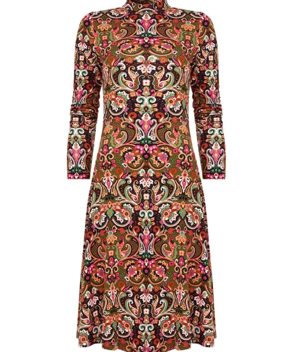 New Joe Browns Enchanting Jersey Dress Multi