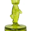 Flash Sale Joe Browns Fantastic Fish Glass Candle Holder Green