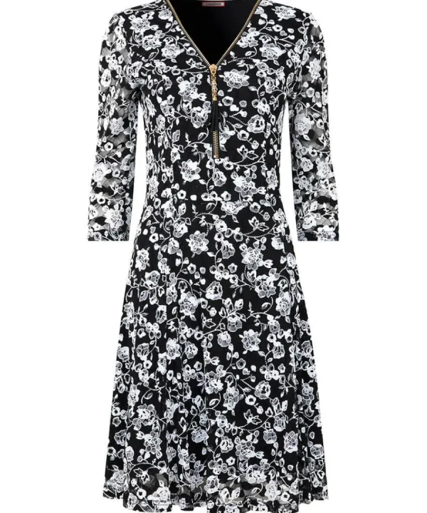 Outlet Joe Browns Favourite Zip Lace Dress Black