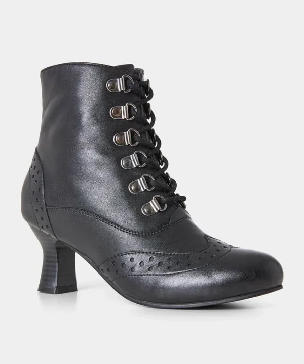Fashion Joe Browns Fenchurch St Leather Boots Black