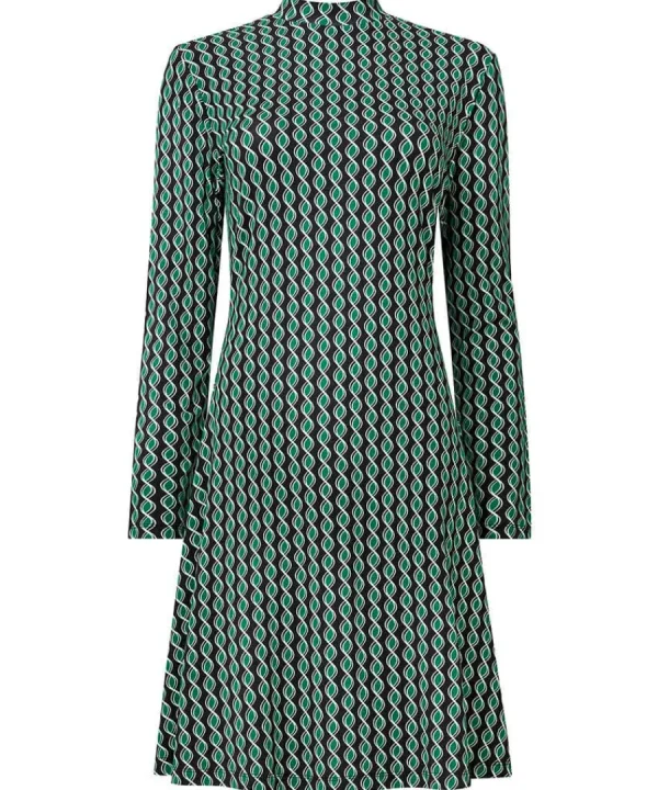Fashion Joe Browns Gorgeous Geo Jersey Dress Green