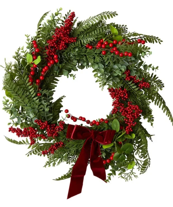 Shop Joe Browns It's A Wonderful Wreath Red