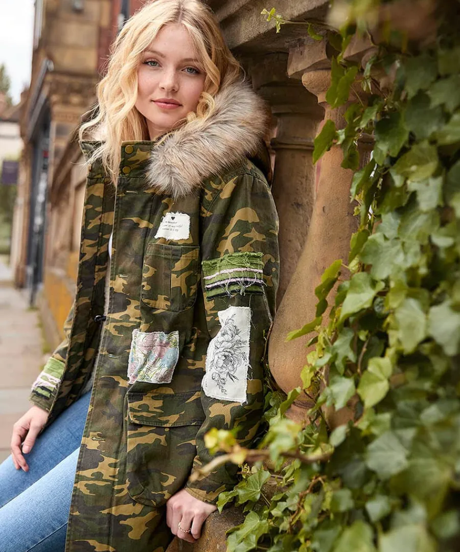 joes_unique_boutique_park_1.webp Clearance Joe Browns Joe's Unique Boutique Parka Green