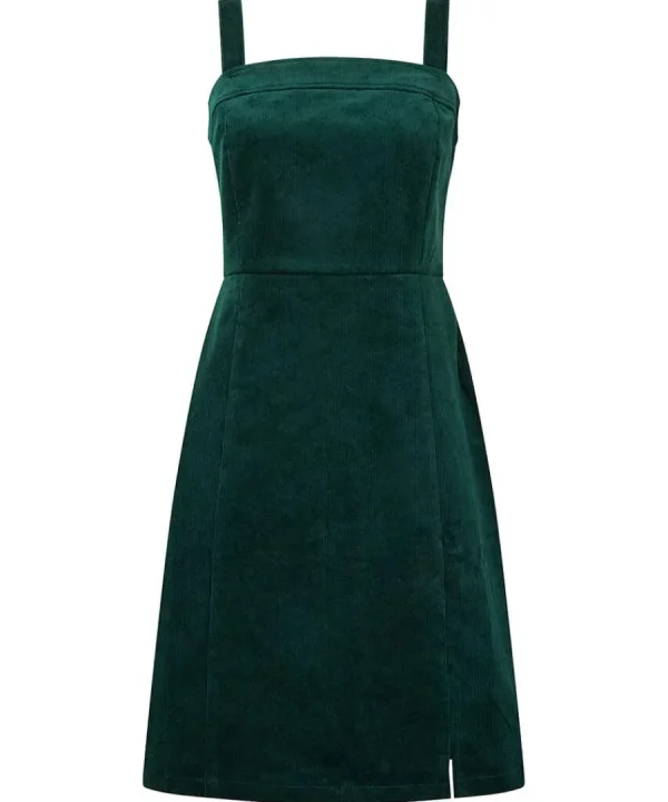 Cheap Joe Browns Jonie Cord Pinafore Green
